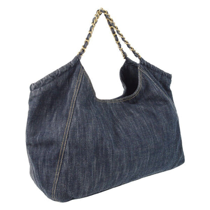 Chanel Coco Cabas Blue Luxury Tote