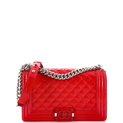 Chanel Boy Quilted Shoulder Bag Style 3
