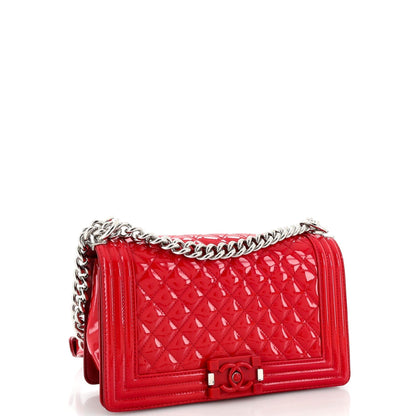 Chanel Boy Quilted Shoulder Bag Style 3