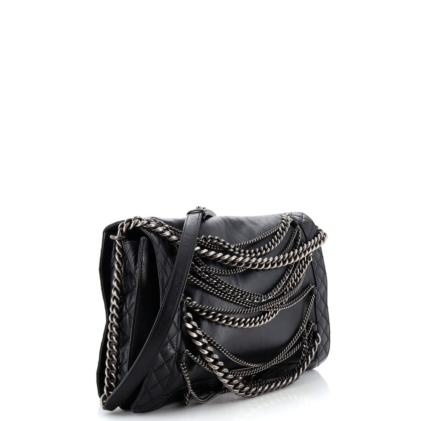 Chanel Boy Lambskin Shoulder Bag Style 23