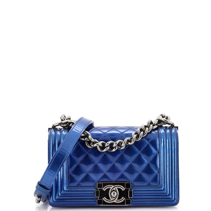 Chanel Boy Small Quilted Shoulder Bag Style
