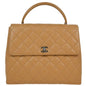 Chanel Caviar Beige Luxury Handbag Style 4