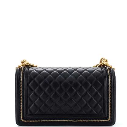 Chanel Boy Quilted Lambskin Shoulder Bag Style