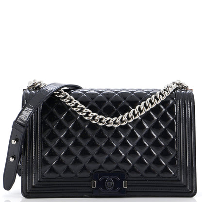 Chanel Boy Quilted Shoulder Bag Style