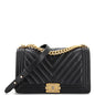 Chanel Boy Lambskin Shoulder Bag Style 21