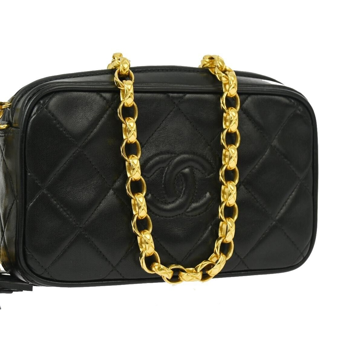 Chanel Mini Lambskin Black Crossbody