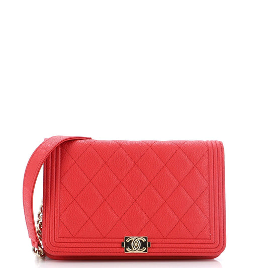 Chanel Boy Quilted Chain Crossbody Style