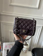 Chanel Lambskin Purple Shoulder Bag