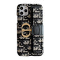 Embroidery card pocket phone case