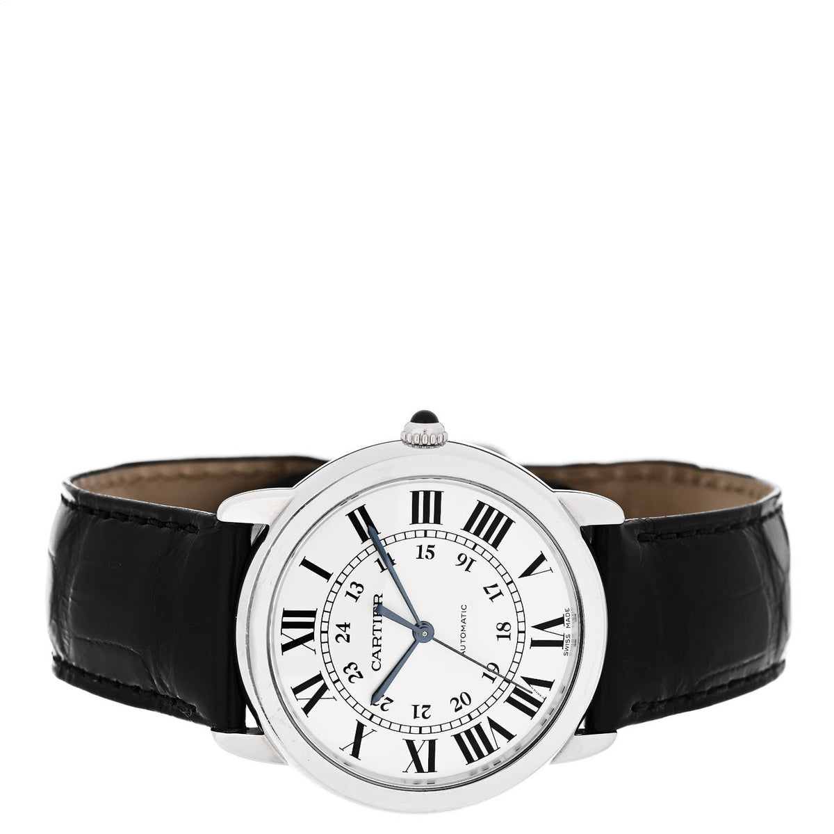 Stainless Steel Alligator 36mm Ronde Solo Automatic Watch