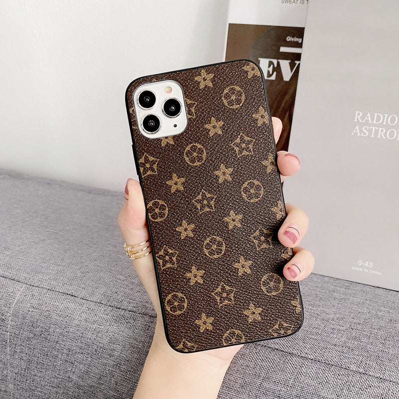 Simple retro letter phone case for Samsung