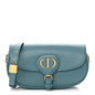 Christian Dior Box Calfskin East West Bobby Bag Blue