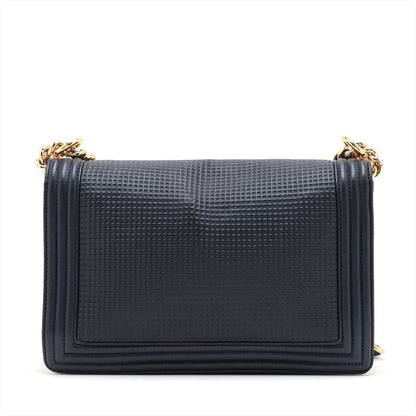 Chanel Boy Leather Chain Shoulder Bag Style