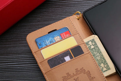 LV Wallet Phone Case Samsung Galaxy S21 22 23 24 25 Ultra Plus