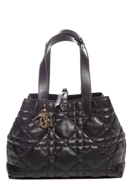 Dior Black Cannage Toujours Handbag
