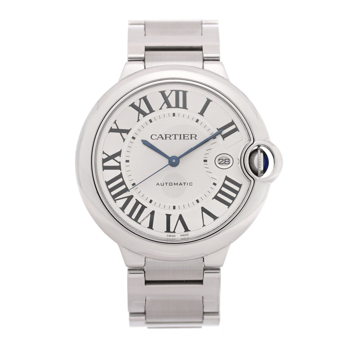 Stainless Steel 42mm Ballon Bleu De Cartier Automatic Watch