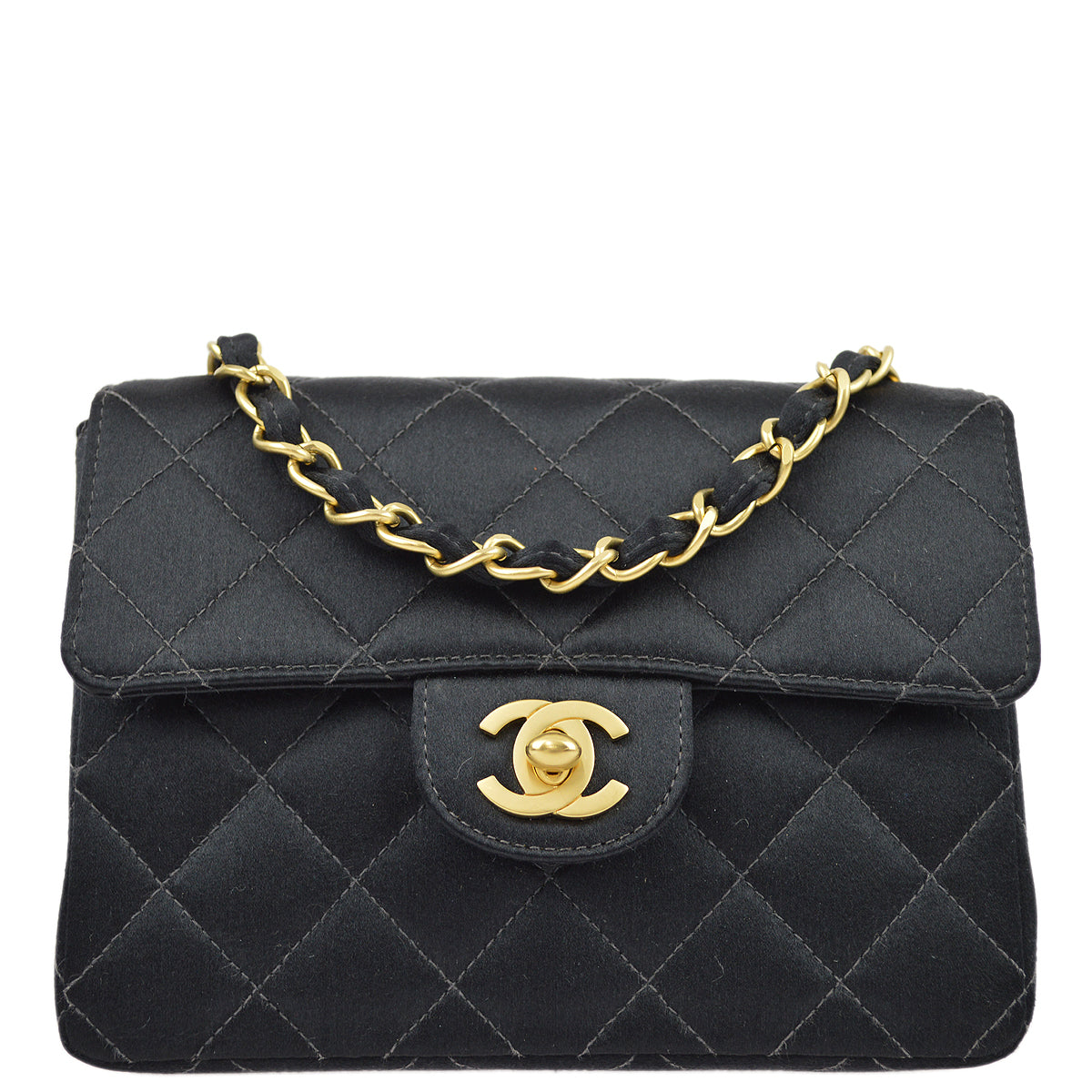 Chanel Flap Mini Classic Black Shoulder Bag Style 2