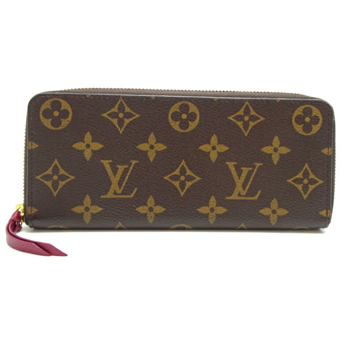 Louis Vuitton  pink Monogram Long Wallet (Bi-Fold)