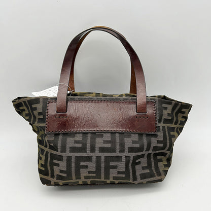 Fendi Zucca FF Top Handle Bag - Brown Handle Bags, Handbags fe8814vf