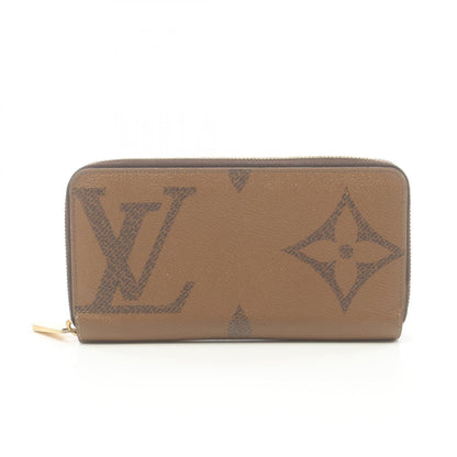 Louis Vuitton  Coated Canvas Leather Long Wallet (Bi-Fold)
