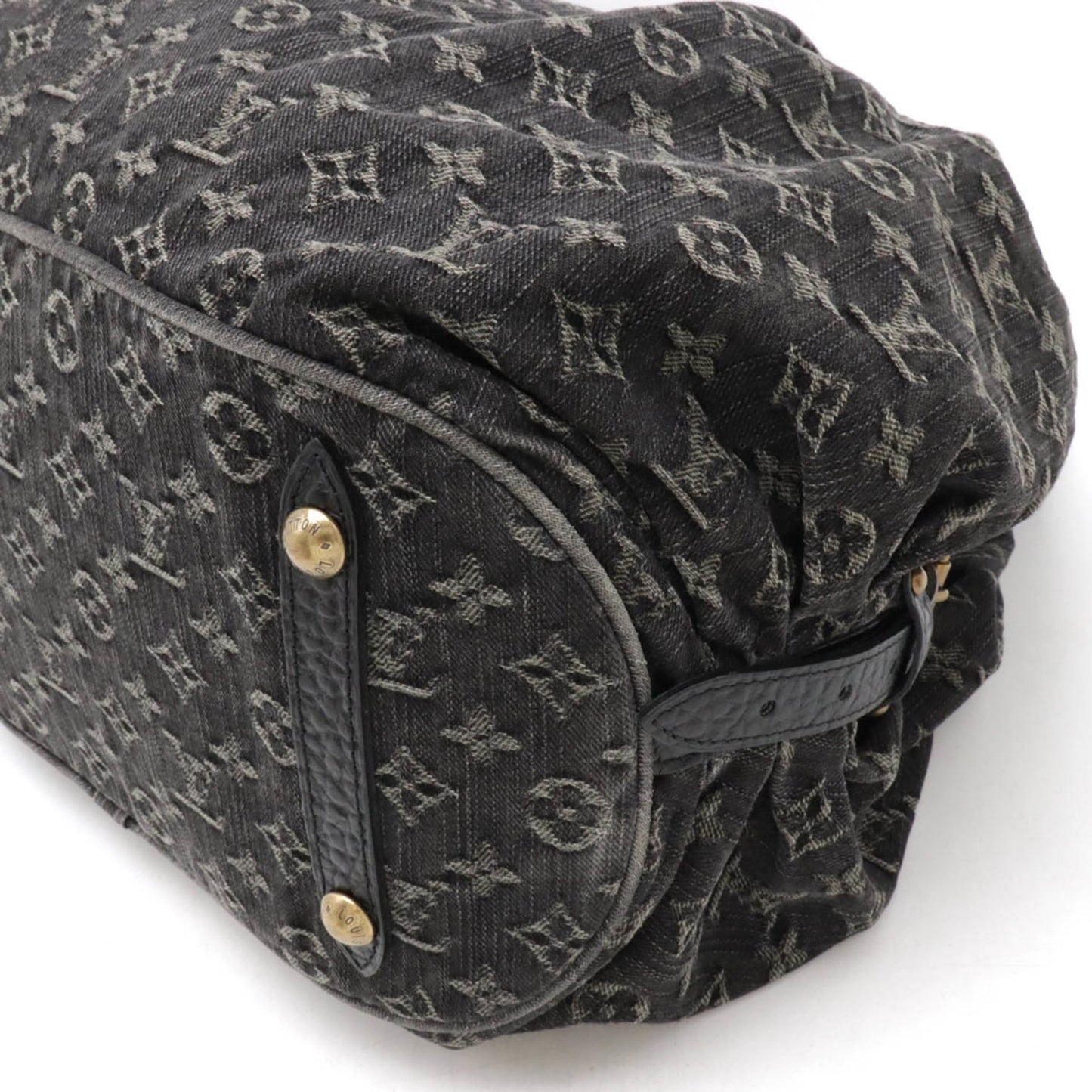 Louis Vuitton  Noir Monogram blue Handbag Shoulder Bag