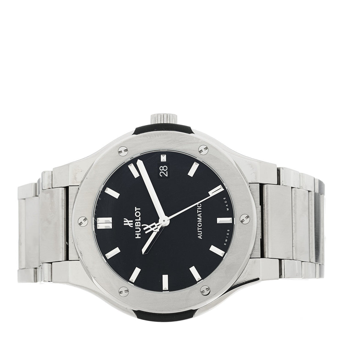 Titanium 45mm Classic Fusion Automatic Watch Black 510.NX.1170.NX