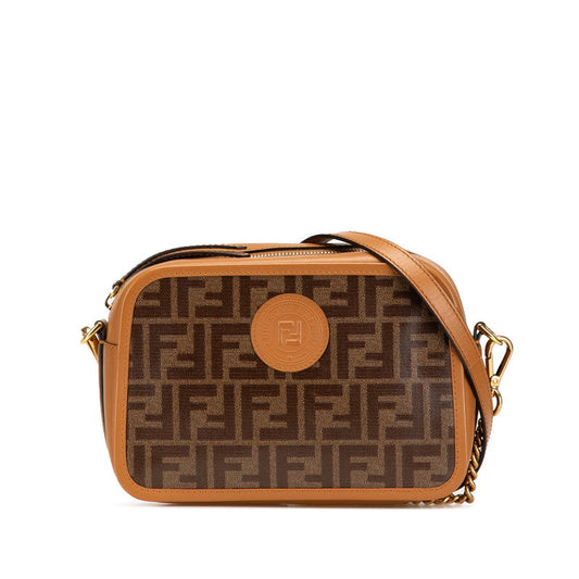 Fendi Luxury Zucca Red Shoulder Bag Zucca