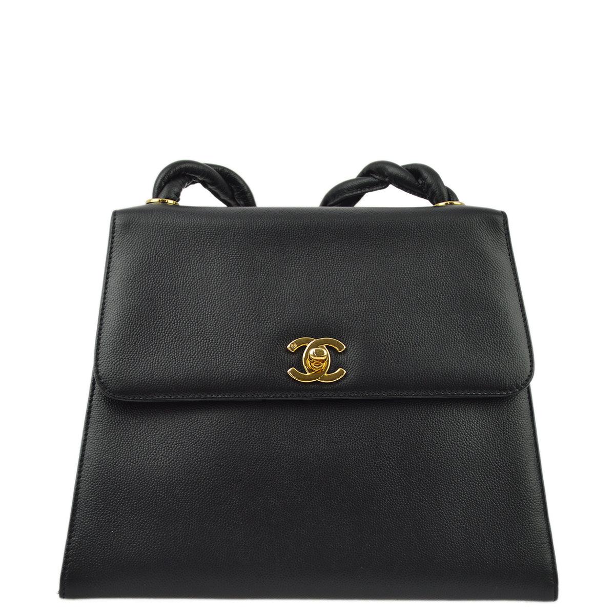 Chanel Caviar Black Shoulder Bag Style 2
