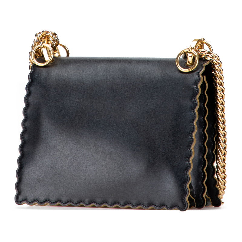 Fendi Kan I Calf Leather Shoulder Bag