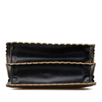 Fendi O'Lock Leather 2Way Shoulder Bag