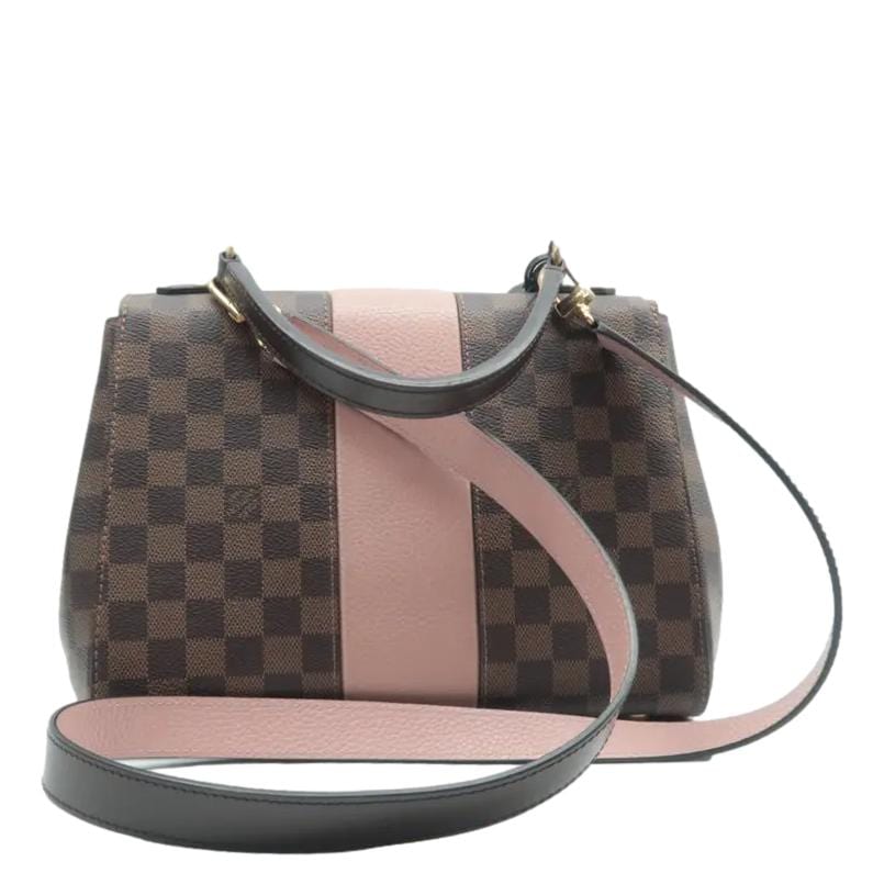 LOUIS VUITTON Bond Street BB Damier Ebene Crossbody Bag Magnolia