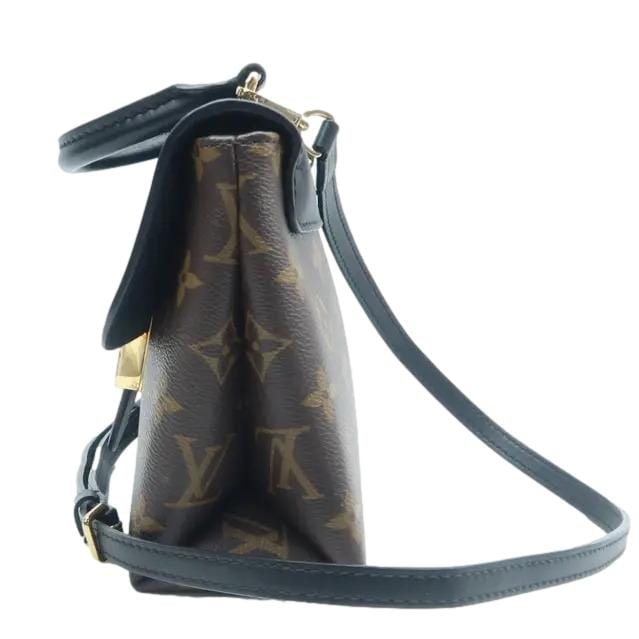 LOUIS VUITTON Locky BB Monogram Canvas Shoulder Bag Brown