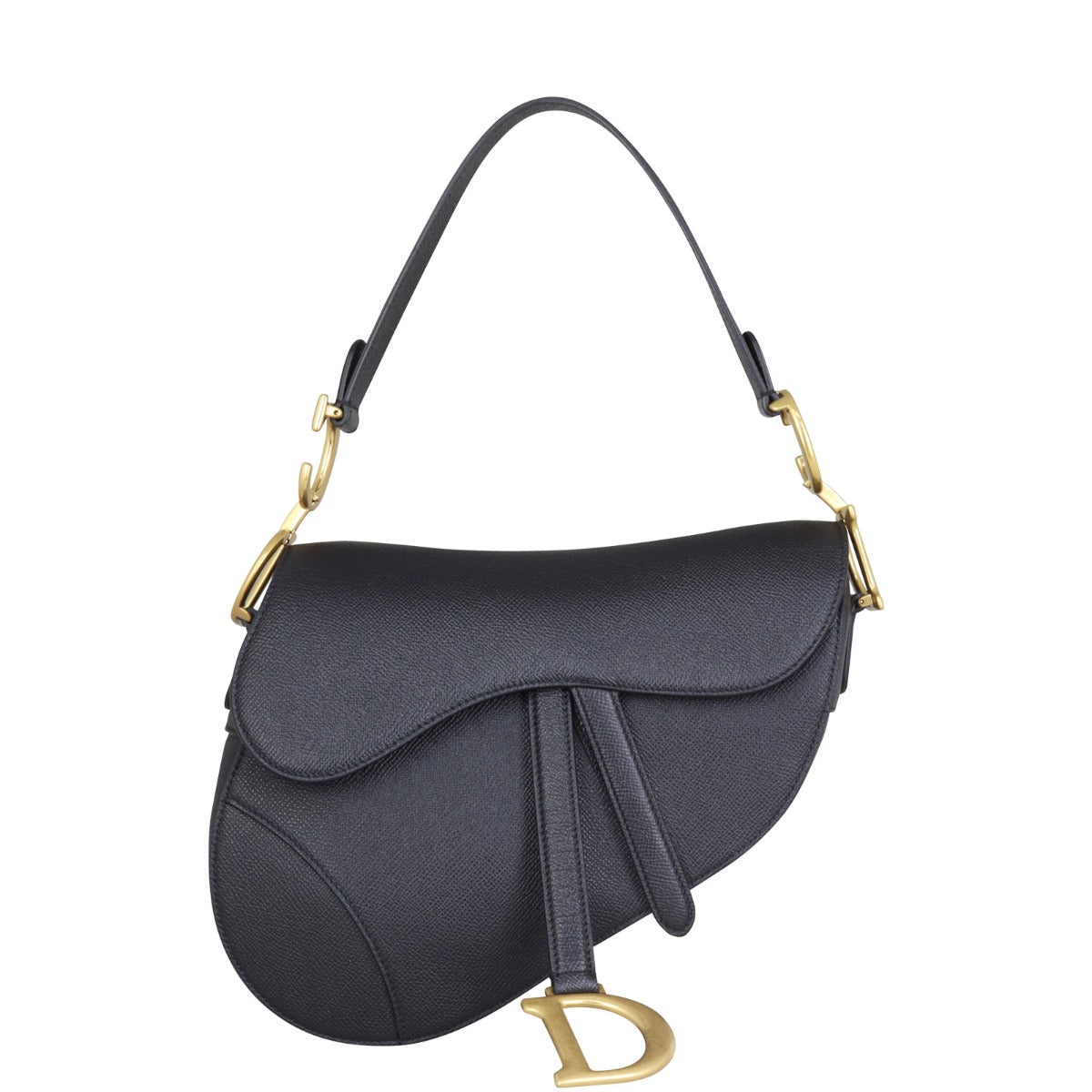 Dior Saddle Bag with Embroidered Strap