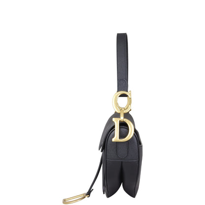 Dior Saddle Bag with Embroidered Strap