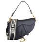 Dior Saddle Bag with Embroidered Strap
