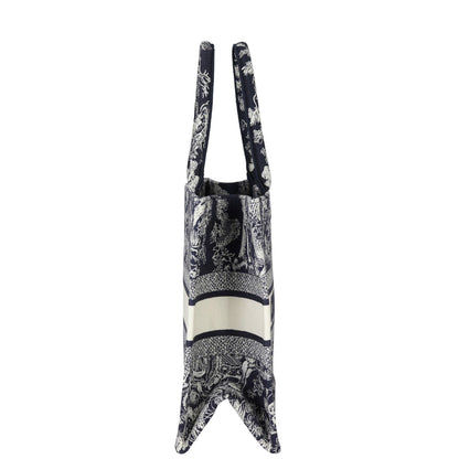 Dior Book Tote Medium Toile de Jouy Reverse
