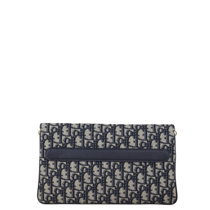 Dior Montaigne Double Clutch with Chain Oblique