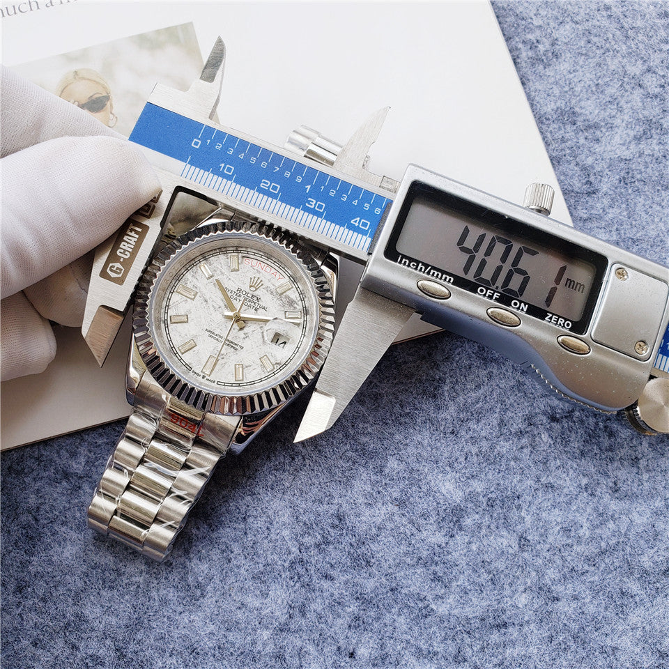 Rolex Day-Date 40mm Silver