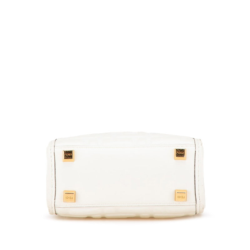 Fendi Sunshine Leather Red Tote Bag Style 9