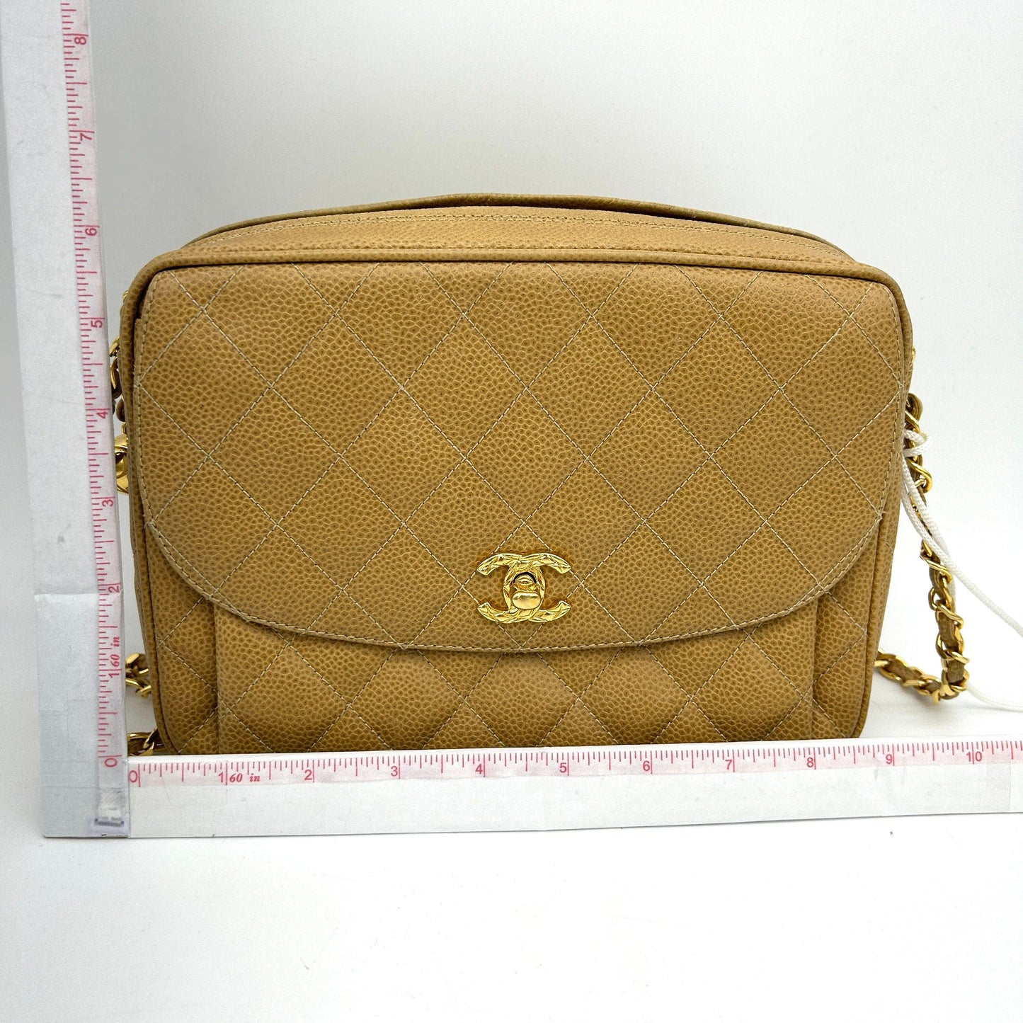 Chanel Leather Chain Shoulder Bag