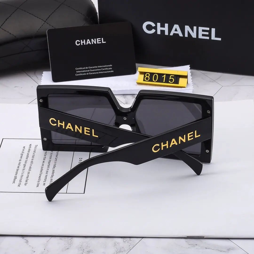 4 COLORS LARGE SIZE SQUARE SUNGLASSES FOR FEMALE