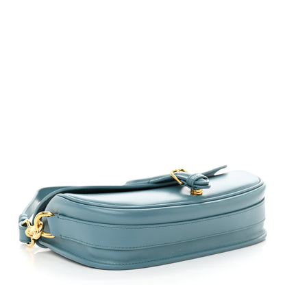Christian Dior Box Calfskin East West Bobby Bag Blue