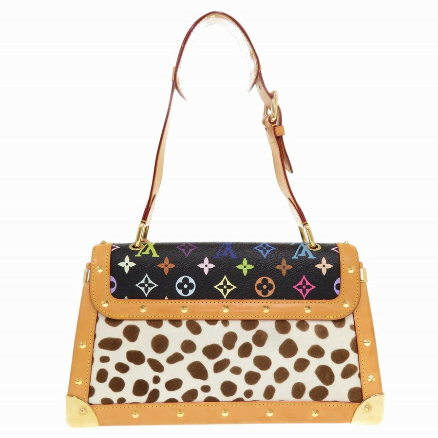 Louis Vuitton   Noir Monogram colore Leather Shoulder Bag
