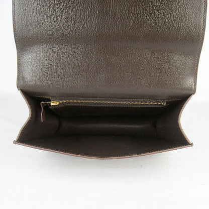 Luxury Hermes Constance Cowskin Leather Bag Dark Coffee Golden