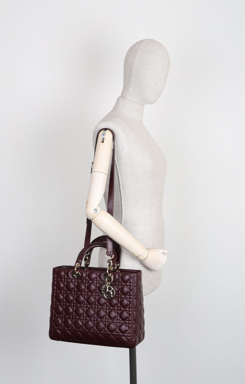 Dior Lady Dior Mini Crossbody Bag