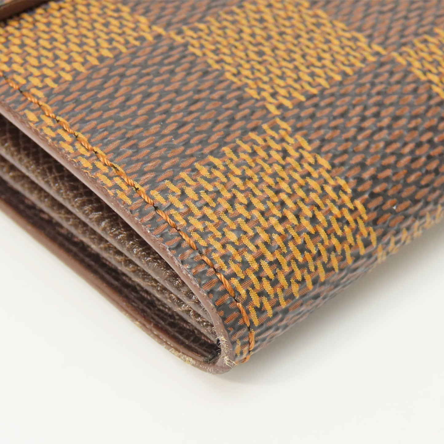 Louis Vuitton  Ebene Damier Canvas Long Wallet (Bi-Fold)