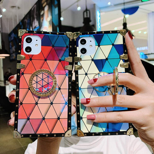 Blu-ray lattice  bracket phone case