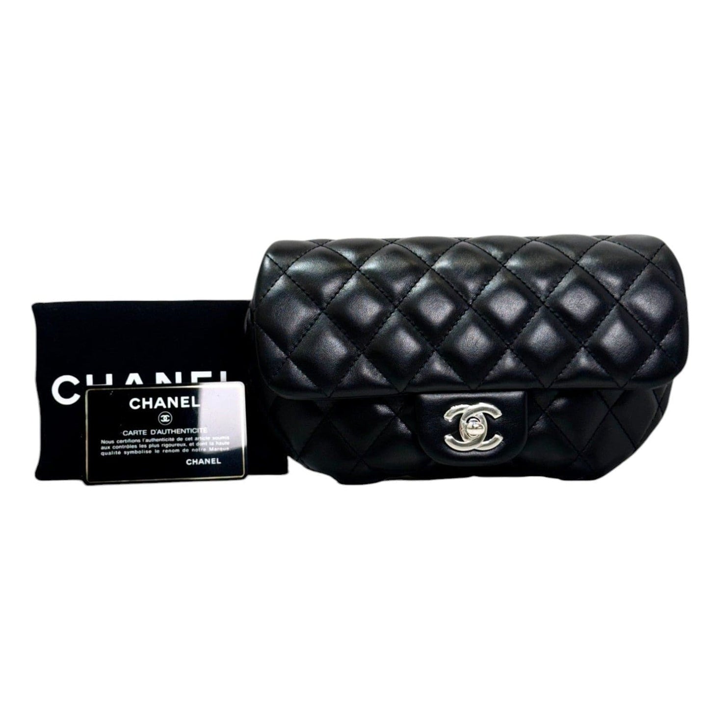 Chanel Leather Black Luxury Handbag Style