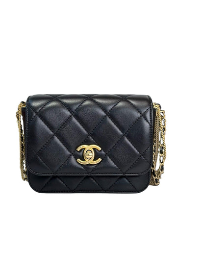 Chanel Cambon Mini Black Handbag