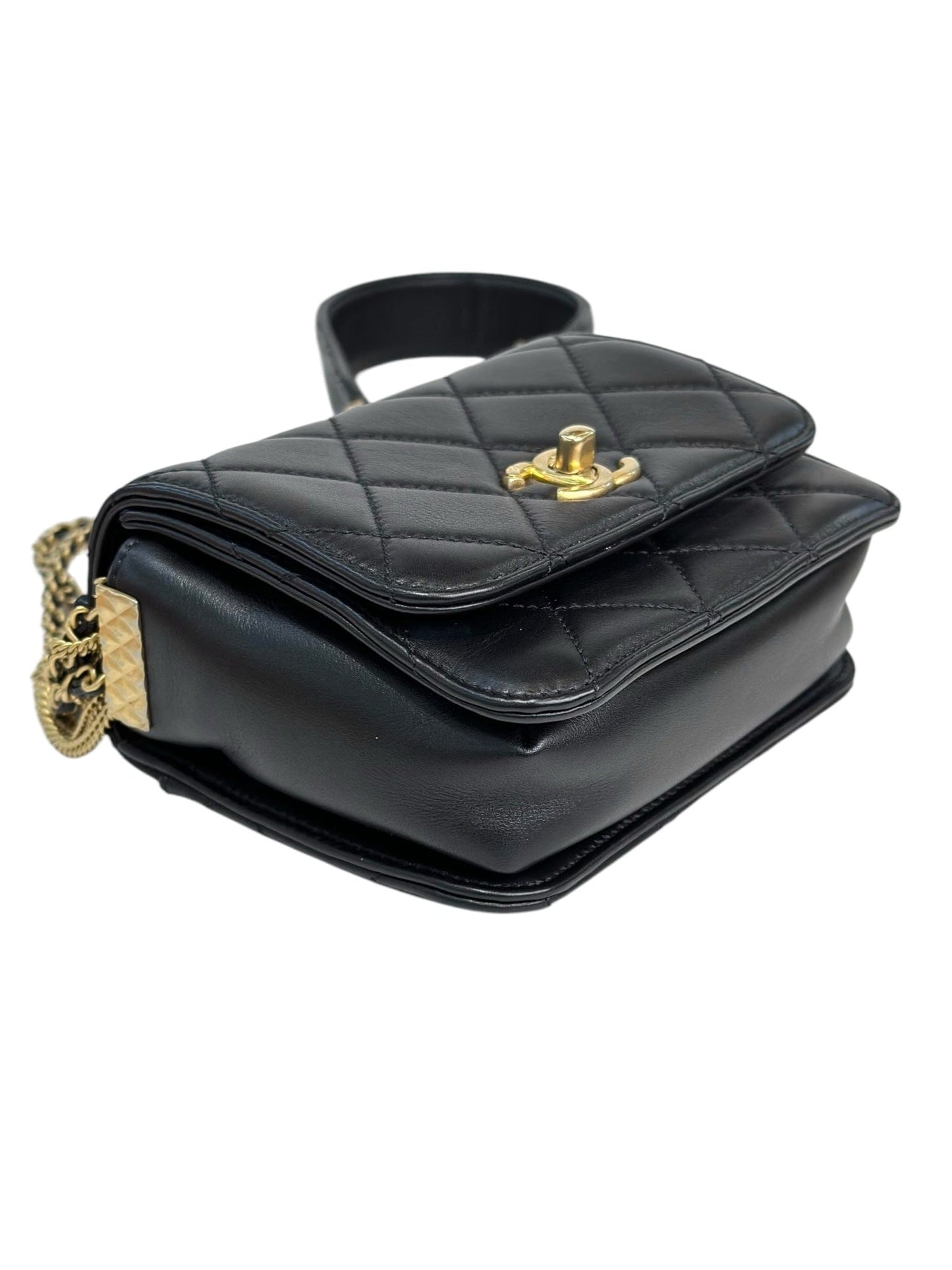 Chanel Cambon Mini Black Handbag
